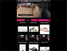 Tablet Screenshot of facebook.obuv-exclusive.cz